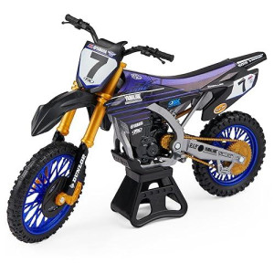 Supercross, Authentic Aaron Plessinger 1:10 Scale Collector Die-Cast Motorcycle Replica With Display Stand
