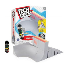 Tech Deck, Bowl Builder X-Connect Park Creator, Customizable And Buildable Ramp Set With Exclusive Fingerboard, Kids Toy For Ages 6 And Up
