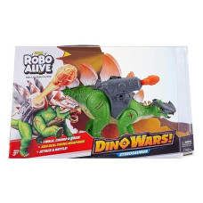 United Pacific Designs 7131: Zuru Robo Alive Dino Wars Series 1 Stegasaurus