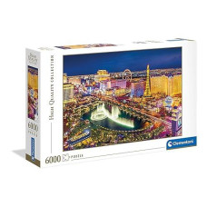 Clementoni 36528, Las Vegas Collection Puzzle For Adults And Children - 6000 Pieces, Ages 10 Years Plus