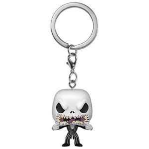 Funko Pop Keychain: Nightmare Before Christmas - Jack (Scary Face), Multicolor (56922)