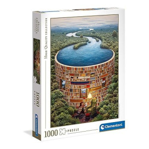 Clementoni Collection 39603, Bibliodame Puzzle For Adults And Children, 1000 Pieces, Ages 10 Years Plus