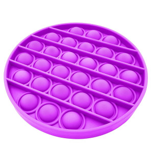 Radbizz Push Pop Bubble Fidget Sensory Toy - For Autism, Stress, Anxiety - Kids And Adults (Purple)