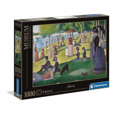 Clementoni 39613, Museum Sunday On La Grande Jatte Puzzle For Children And Adults - 1000 Pieces, Ages 10 Years Plus