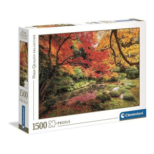 Clementoni Collection 31820, Autumn Park Puzzle For Children And Adults, 1500 Pieces, Ages 10 Years Plus Multi Coloured