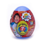 Ryan'S World Giant Egg - Series 7 - Giant Egg Is Filled With Surprises - Be Just Like Ryan When Unboxing - 4 Figures