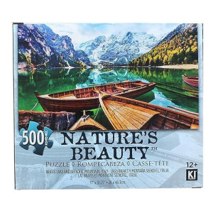 Toynk Boats 500 Piece Natures Beauty Jigsaw Puzzle