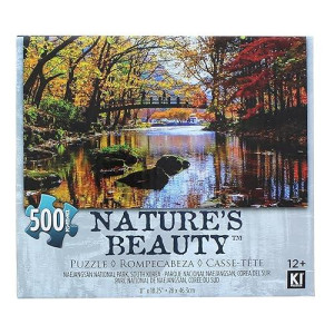 Toynk Mountains 500 Piece Natures Beauty Jigsaw Puzzle