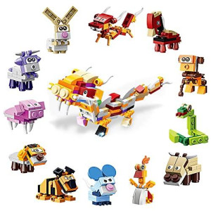 Party Favors For Kids Goodie Bags ,12Pcs Mini Building Blocks Animal ,