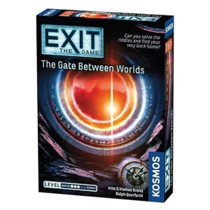 Exit: The Gate Between Worlds | Exit: The Game - A Kosmos Game | Family-Friendly, Card-Based At-Home Escape Room Experience For 1 To 4 Players, Ages 12+