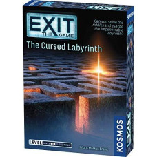 Exit: The Cursed Labyrinth | Exit: The Game - A Kosmos Game | Family-Friendly, Card-Based At-Home Escape Room Experience For 1 To 4 Players, Ages 10+