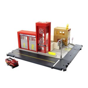 Matchbox Mattel Fire Station with Sound