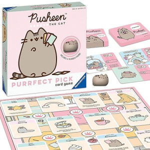 Ravensburger Pusheen Purrfect Pick: A Family Game For Cat Lovers And Pusheen Fans Ages 8 And Up , Pink