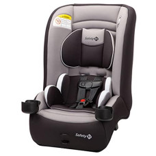 Safety 1st Jive 2-in-1 convertible car Seat,Rear-Facing 5-40 pounds and Forward-Facing 22-65 pounds, Black Fox