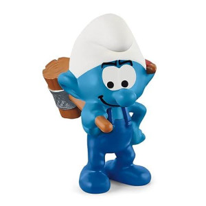 Schleich Smurfs, Collectible Retro Cartoon Toys For Boys And Girls, Handy Smurf Toy Figurine, Ages 3+