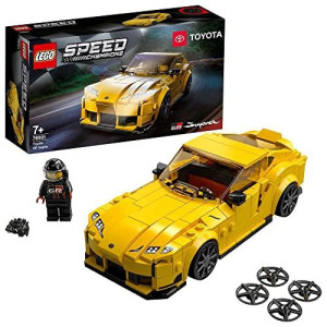 Lego� Speed Champions Toyota Gr Supra 76901 Toy Car Building Kit; Racing Car Toy For Kids