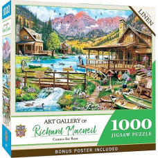 Masterpieces 1000 Piece Jigsaw Puzzle for Adults, Family, Or Kids - canoes for Rent - 1925x2675