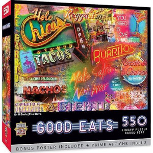 Masterpieces 550 Piece Jigsaw Puzzle For Adults And Family - En El Barrio - 18"X24"