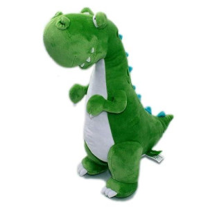 Vachichi 14 Inches Green T Rex Plush Dinosaur Toy, Cute Stuffed Animal Dinosaur Trex Dino Plushie, Stufffed Dinosaurs For Boy Girl Toddler, Gifts For Birthday Valentine'S Day Chirstmas,
