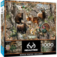 Masterpieces 1000 Piece Jigsaw Puzzle For Adults, Family, Or Kids - Open Season - 19.25"X26.75"