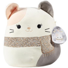 Squishmallows 12-Inch Camette The Cat - Official Jazwares Plush - Collectible Soft & Squishy Kitty Stuffed Animal Toy - Add To Your Squad - Gift For Kids, Girls & Boys