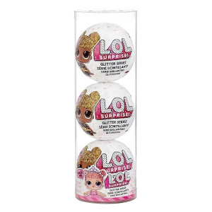 L.O.L. Surprise! Glitter Series Style 2 Dolls- 3 Pack, Each With 7 Surprises Including Outfits Accessories, Re-Released Collectible Gift For Kids, Toys For Girls And Boys Ages 4 5 6 7+ Years Old