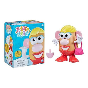 Potato Head Mrs. Potato Head Classic Toy For Kids Ages 2 And Up, Includes 12 Parts And Pieces To Create Funny Faces
