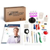 Abacus Brands Bill Nye'S Vr Science Kit - Virtual Reality Kids Science Kit, Book And Interactive Stem Learning Activity Set (Materials & Book Only - Goggles Sold Separately)