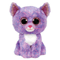 TY 2007521 cassidy cat Beanie Boo Stuffed Animal, Multicoloured