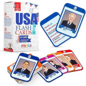 Merka Presidents For Kids States And Capitals Flash Cards State Capital Flashcards All 50 States And 46 Presidents A Great Way To Learn The Us State Capitals