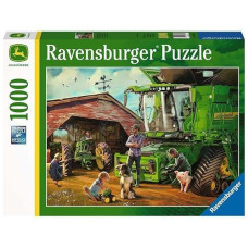 Ravensburger John Deere Then & Now 1000 Piece Jigsaw Puzzle For Adults - 16839 - Every Piece Is Unique, Softclick Technology Means Pieces Fit Together, 27 X 20 Inches (70 X 50 Cm) When Complete.