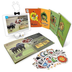 Arpedia Learning Books Bundle And Educational Toys With Interactive Ar Animation Games For Children (Music And Biology 4 Topics)