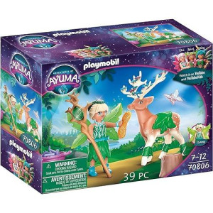 Playmobil Adventures Of Ayuma Forest Fairy With Soul Animal
