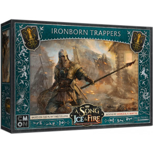 Cmon A Song Of Ice And Fire Tabletop Miniatures Ironborn Trappers Unit Box - Deadly Ambush Masters, Strategy Game For Adults, Ages 14+, 2+ Players, 45-60 Minute Playtime, Made By Cmon