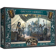 A Song Of Ice And Fire Tabletop Miniatures Game Greyjoy Heroes I Box Set Strategy Game For Teens And Adults Ages 14+ 2+ Players Average Playtime 45-60 Minutes Made By Cmon