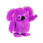 Eolo Jiggly Pets Kids� Koala The Rubbery Walking Little Bear, Full Body Movement, Dancing, Shaking, Snappy Music, Sound Effects, Fantastic Stretchy Hair, Bright Purple, Ages 4+