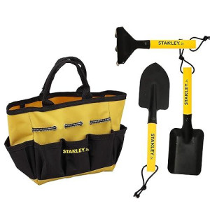 Stanley Jr - 4-Piece Garden Hand Tool Set With Bag For Kids