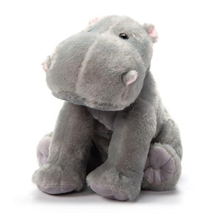 The Petting Zoo Hippo Stuffed Animal, Gifts For Kids, Wild Onez Zoo Animals, Hippo Plush Toy 12 Inches