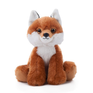 The Petting Zoo Fox Stuffed Animal Gifts For Kids Wild Onez Zoo Animals Fox Plush Toy 8 Inches