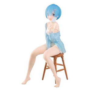 Banpresto Re:Zero -Starting Life In Another World- -Relax Time-Rem Summer Ver., Multiple Colors (Bp17719)