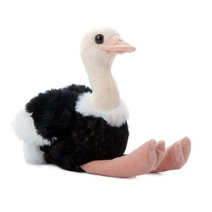 The Petting Zoo Ostrich Stuffed Animal Gifts For Kids Wild Onez Zoo Animals Ostrich Plush Toy 8 Inches