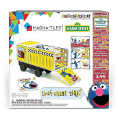 Createon Magna-Tiles �Sesame Street� Toys, Magnetic Building Toys From �Sesame Street� Books, The Monster At The End Of This Story Magnetic Tiles, Educational Toys For Ages 3+, 14 Pieces