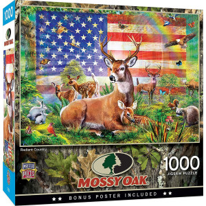 Masterpieces 1000 Piece Jigsaw Puzzle For Adults, Family, Or Kids - Radiant County - 19.25"X26.75"