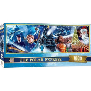 MasterPieces 1000 Piece christmas Jigsaw Puzzle - Polar Express Panoramic - 13x39