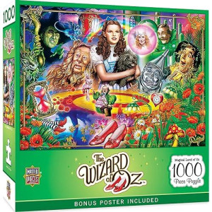 MasterPieces 1000 Piece Jigsaw Puzzle for Adults, Family, Or Kids - Magical Land of Oz - 1925x2675