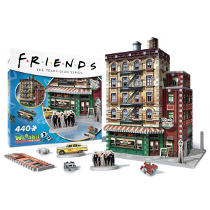 Wrebbit3D Friends Central Perk 3D Puzzle For Teens And Adults | 440 Real Jigsaw Puzzle Pieces | Not Just An Ordinary Model Kit For Adults For All Fans Of The Friends Tv Series