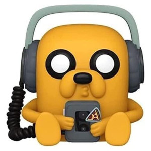 Funko Pop Animation: Adventure Time - Jake With Player, Multicolor, Standard, (57784)