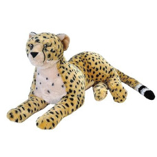 Wild Republic Jumbo Cheetah Plush, Giant Stuffed Animal, Plush Toy, Gifts For Kids, 30 Inches
