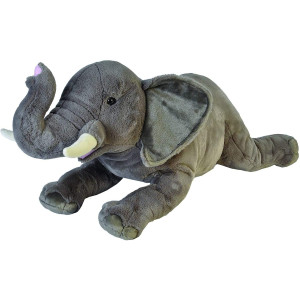 Wild Republic Jumbo Elephant Plush Giant Stuffed Animal Plush Toy Gifts For Kids 30 Inches
