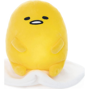 Spin Master Gund Sanrio Gudetama The Lazy Egg Light-Up Led Plush Toy For Ages 8 And Up, Yellow, 6